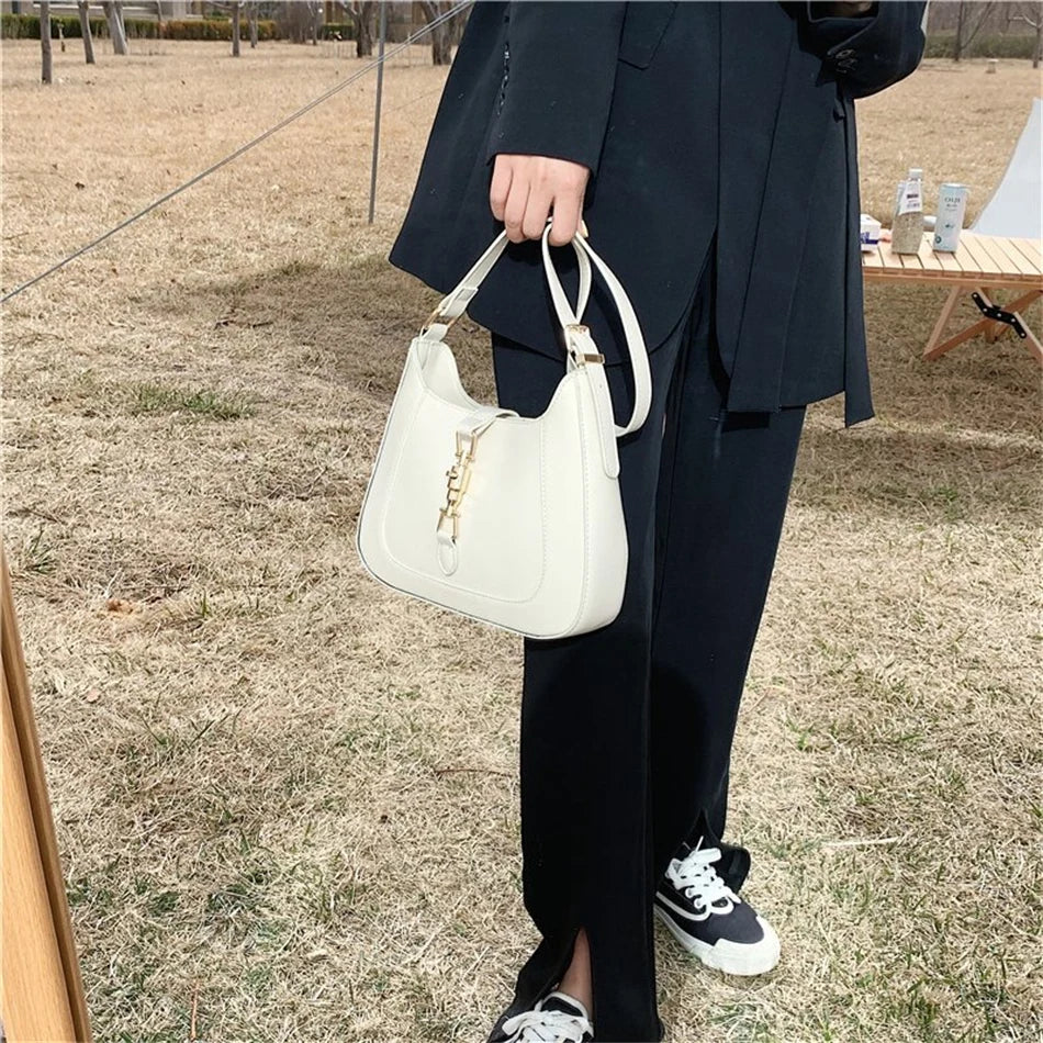 Luxury Brand Purses and Handbag Top End Quality Designer Leather Shoulder Crossbody Bag for Women 2022 Fashion Underarm Girl Sac