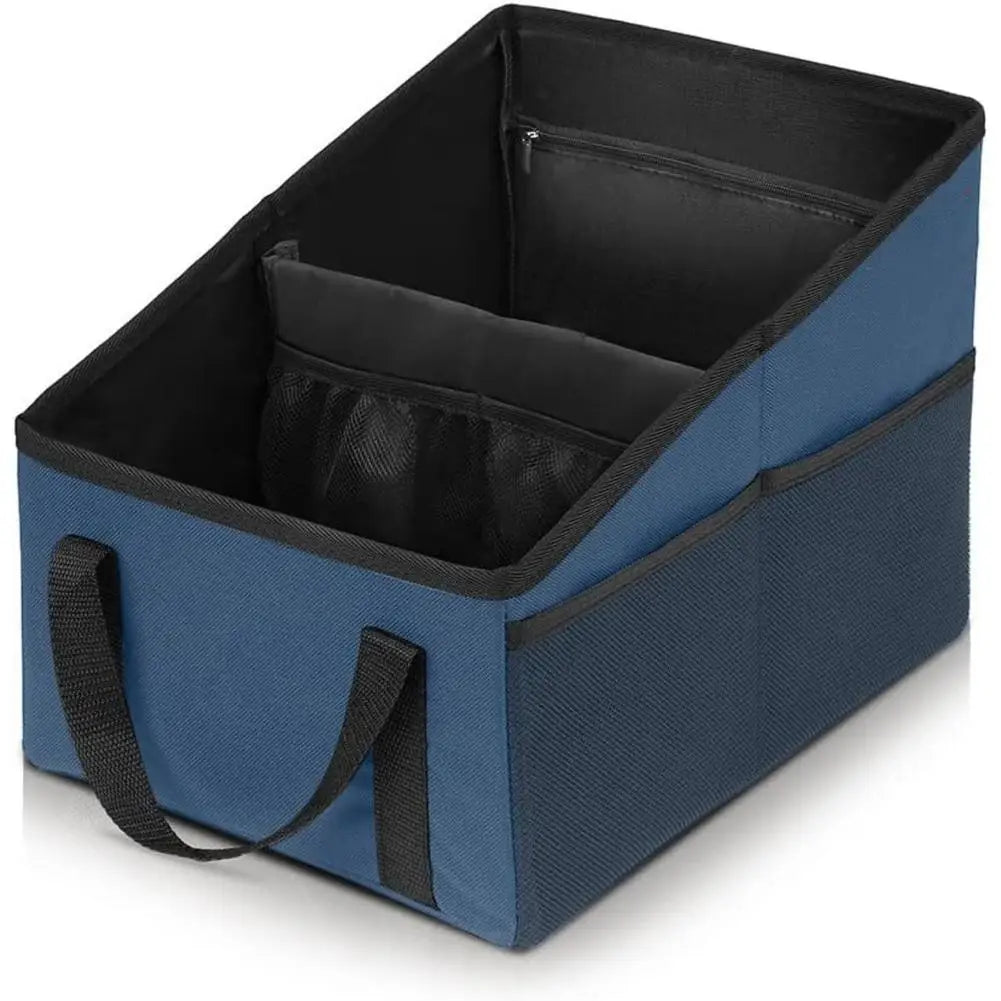 Car Seat Organizer, Foldable Car Storage Organizer Rear Seat Large Storage Bag  For Car SUV Truck Truck Travel Accessories