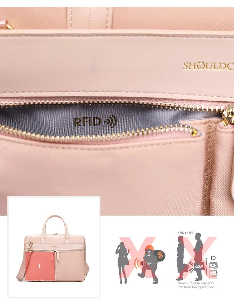 Laptop Bag 13.3,14,15.4,15.6,16 Inch,Briefcase Man Lady Women Shoulder Messenger Case For Macbook Air Pro Notebook Computer PC