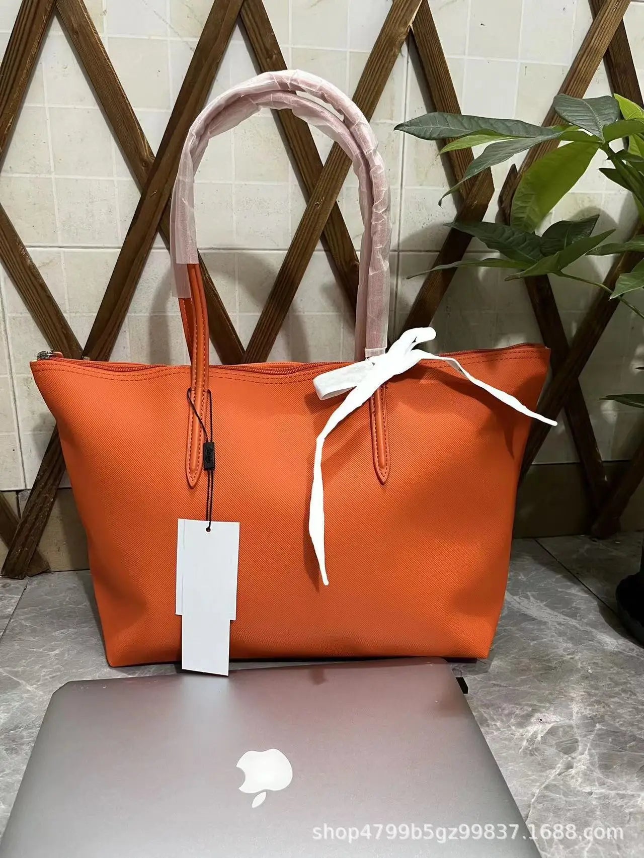 French Fashion Large Capacity Tote Bag Convenient Shoulder Bag Women Commuter Bag Pure Color Handbag Bucket Shape Daily Match