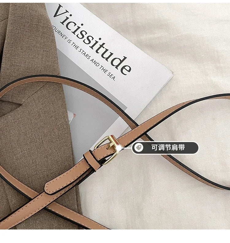 Luxury Statement Piece Women Handbag Elegant Leather Tote High End Crossbody Bag Vintage Shoulder Designer