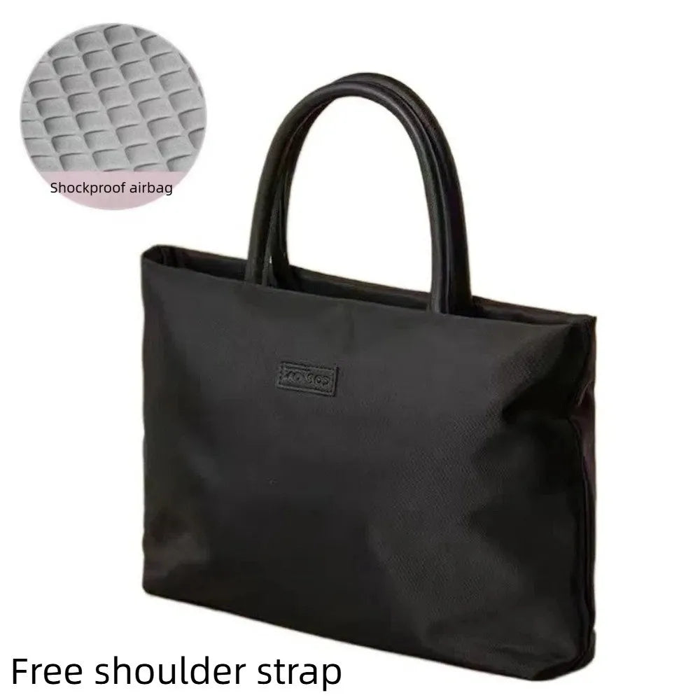 New 16inch Laptop Bag Shoulder Straps Water-resistant Handbag Shockproof Airbag Portable Ultrabook Cover Travel