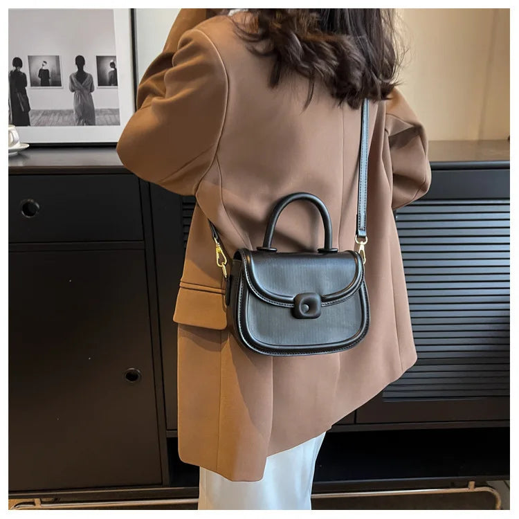 Luxury Women's Multi-functional Small Messenger Bag,high-end Texture Fashionable Square Handbag Trendy Handheld and One Shoulder