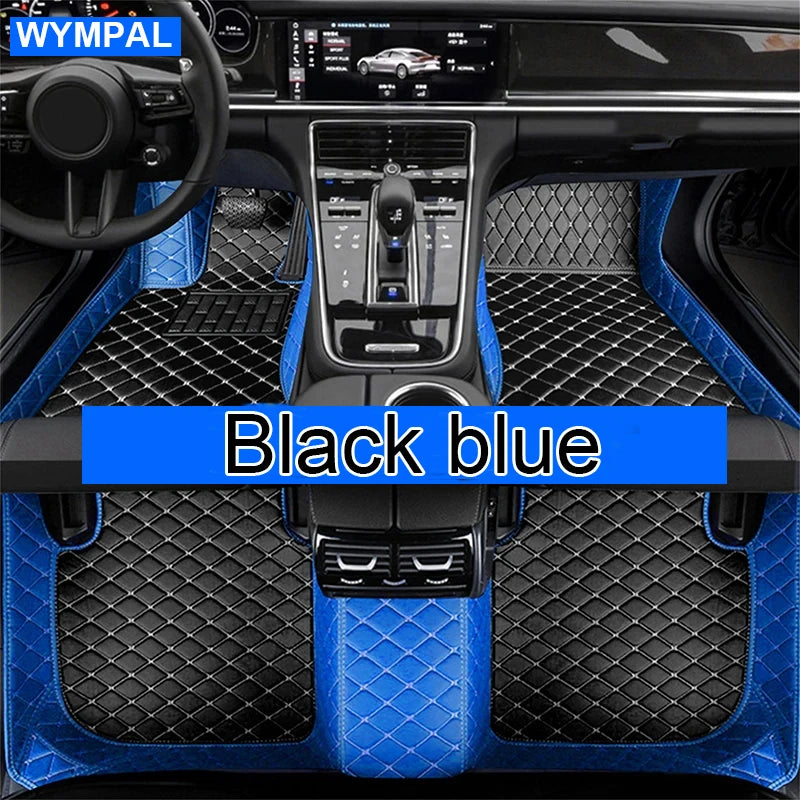 Custom Car Floor Mat for Audi A6 C7 Sedan sportback Allroad Avant 2007 2008 2009 2010 2012 2013 2014 2015 2016 2017 2018 styling