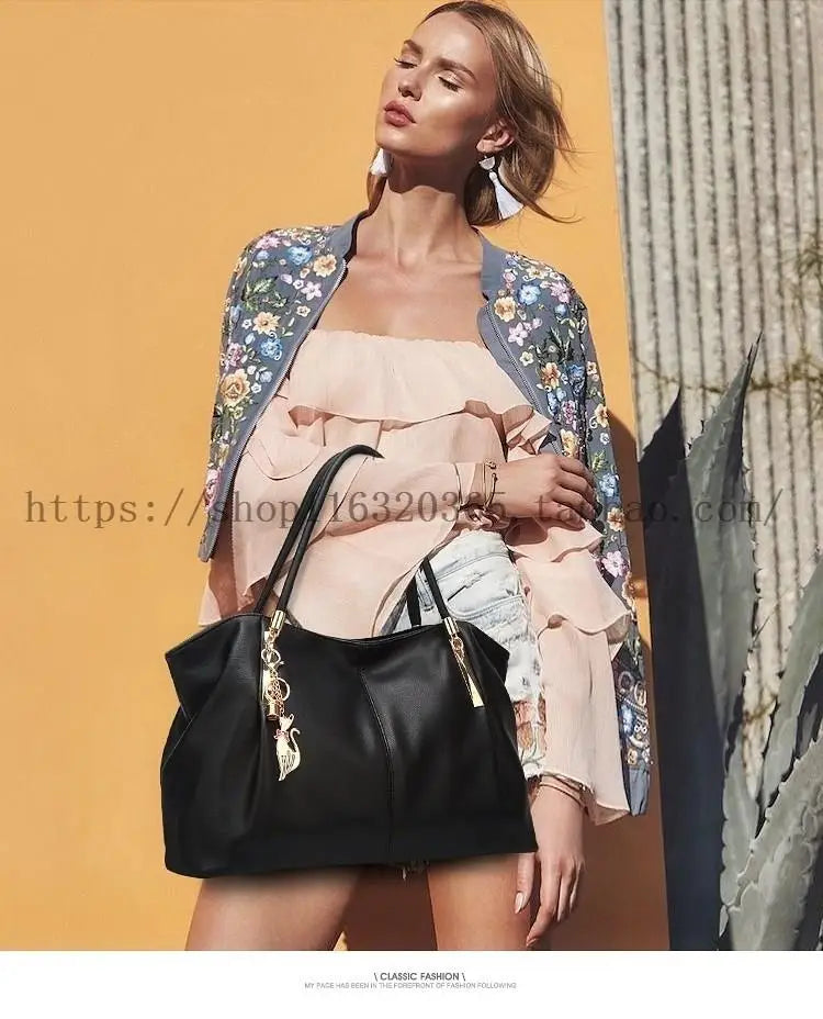 Faionable Casual Tote Bag Big oulder Bags for Women Modern Neutral Sle with Zipper Closure PU Leather Dumpling ape