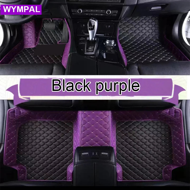 Custom Car Floor Mat for Audi A6 C7 Sedan sportback Allroad Avant 2007 2008 2009 2010 2012 2013 2014 2015 2016 2017 2018 styling