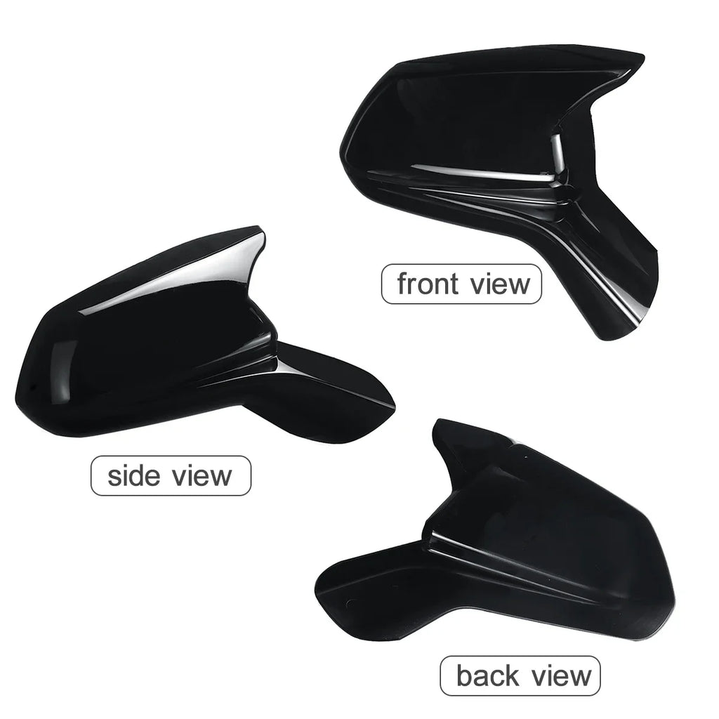 Mirror Cap Cover For Chevy Camaro LT SS RS ZL1 2016-2022 Rearview Side Mirror Cover Wing Cap Exterior Door Rear View Case Trim