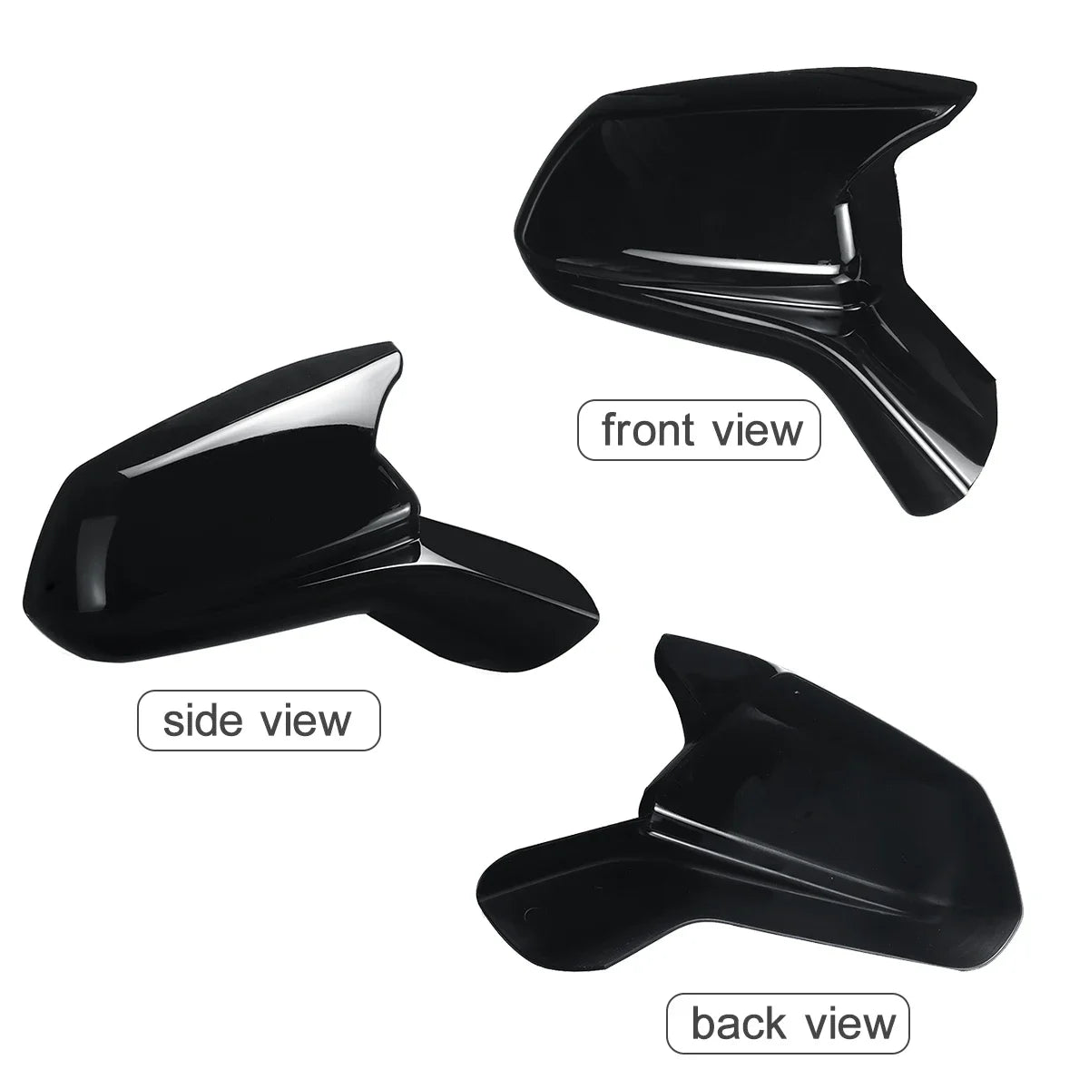 Mirror Cap Cover For Chevy Camaro LT SS RS ZL1 2016-2022 Rearview Side Mirror Cover Wing Cap Exterior Door Rear View Case Trim