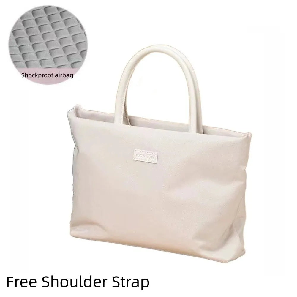 New 16inch Laptop Bag Shoulder Straps Water-resistant Handbag Shockproof Airbag Portable Ultrabook Cover Travel