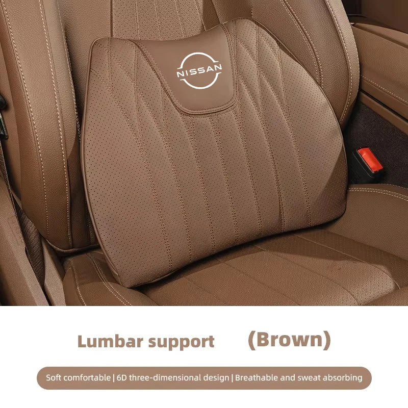 Car Interior Supplies Lumbar Support Back Seat Cushion Suit For Nissan Qashqai Juke Pulsar Sentra Altima Patrol Micra Rogue