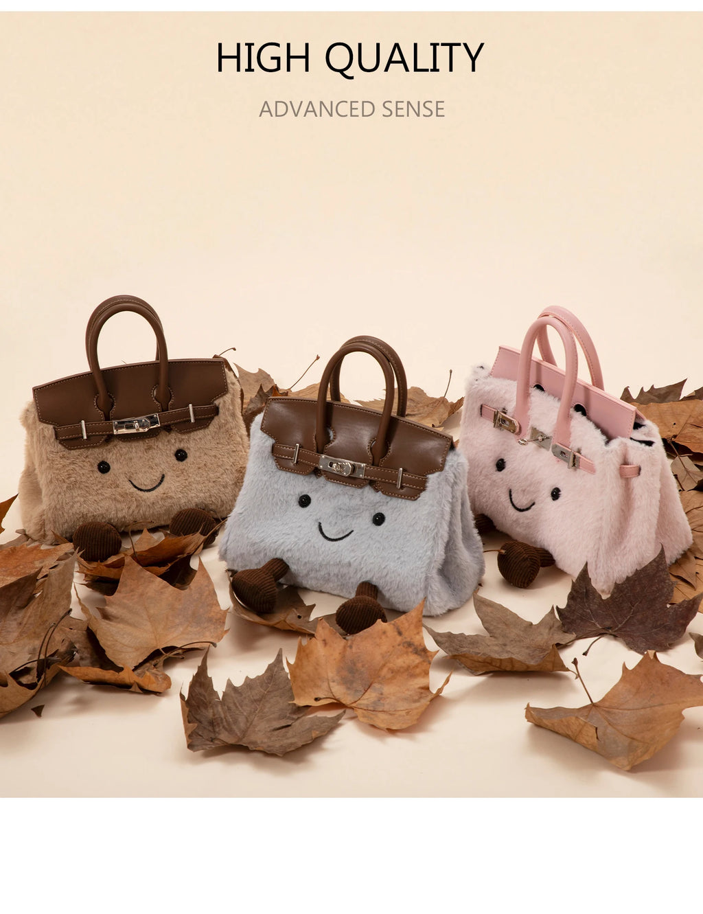 Cute Plu Crossbody Bag Women's Faionable Cartoon Handbag  Handbag Removable oulder Strap PU Leather Briti Sle