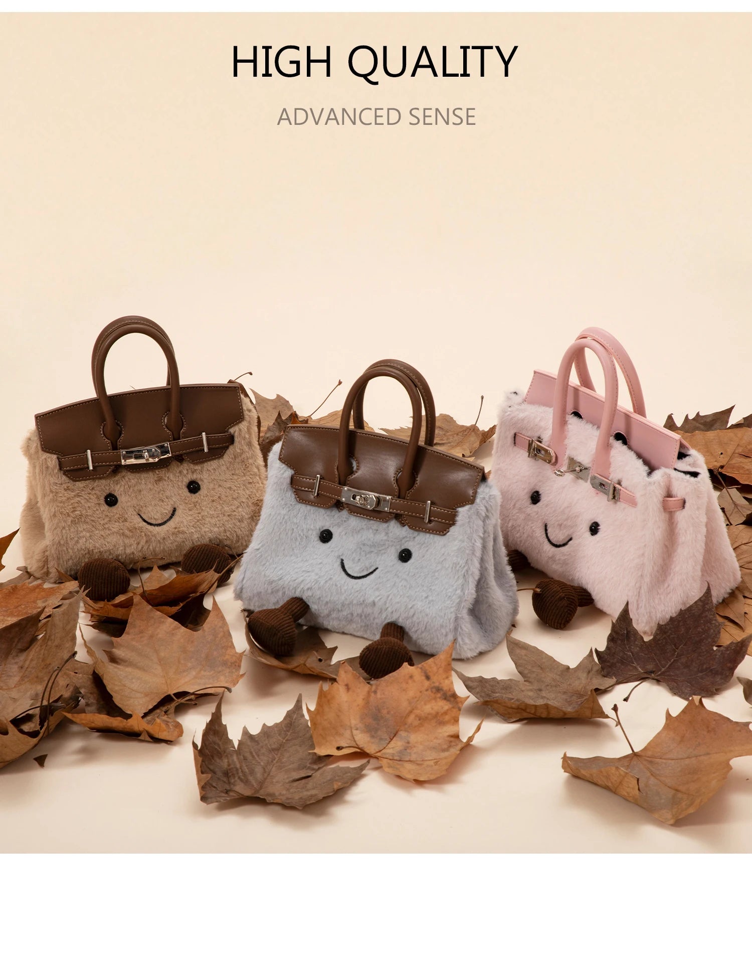 Cute Plu Crossbody Bag Women's Faionable Cartoon Handbag  Handbag Removable oulder Strap PU Leather Briti Sle