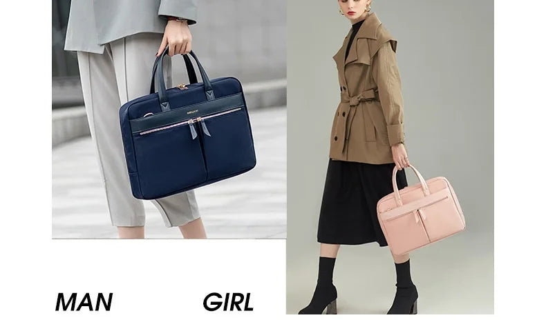 Laptop Bag 13.3,14,15.4,15.6,16 Inch,Briefcase Man Lady Women Shoulder Messenger Case For Macbook Air Pro Notebook Computer PC