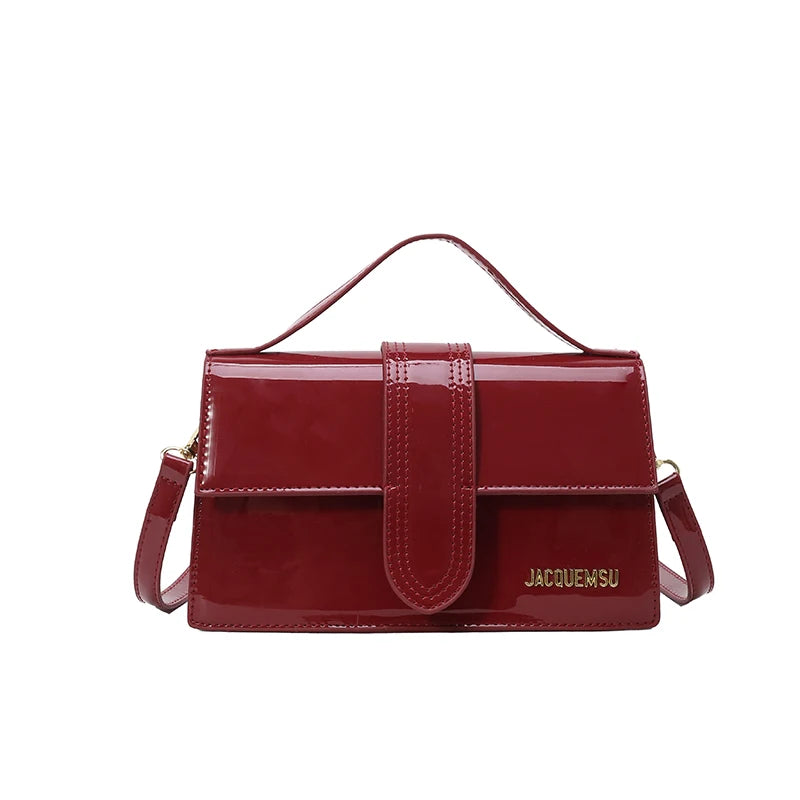 Luxury High-End Designer Paris Fashion Bag For Women Featuring Elegant Leather Crossbody Strap