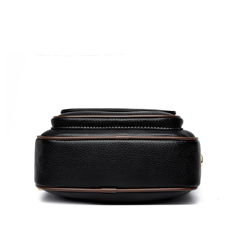 Underarm Bags New Women's Fashion Handbags Retro Solid Color PU Leather Shoulder Casual Women High-ranking Messenger Bags wallet