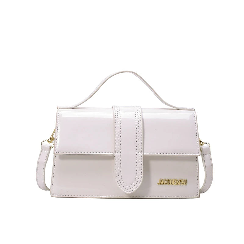 Luxury High-End Designer Paris Fashion Bag For Women Featuring Elegant Leather Crossbody Strap