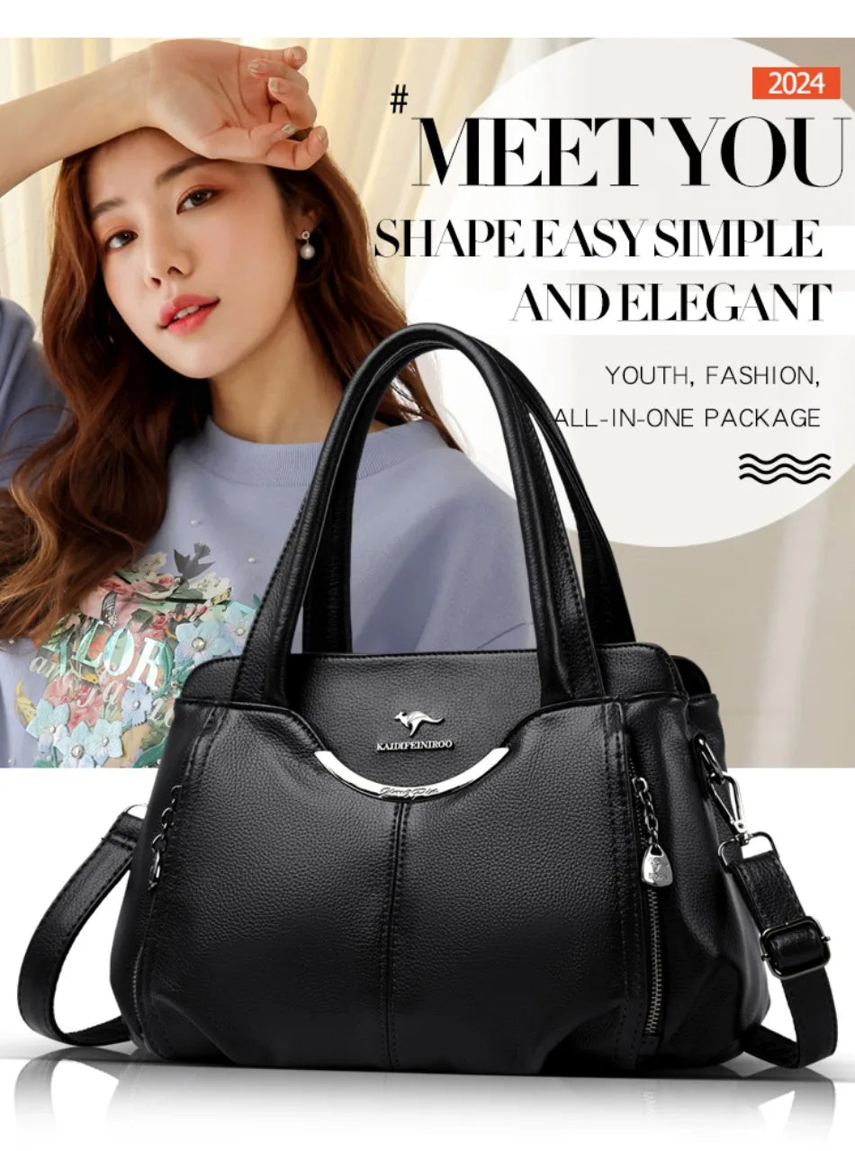 Luxury Handbags Women Bags designer Soft Leather Crossbody Bags For Women 2024 Hight Quality Shoulder Tote Handbags Sac A Main