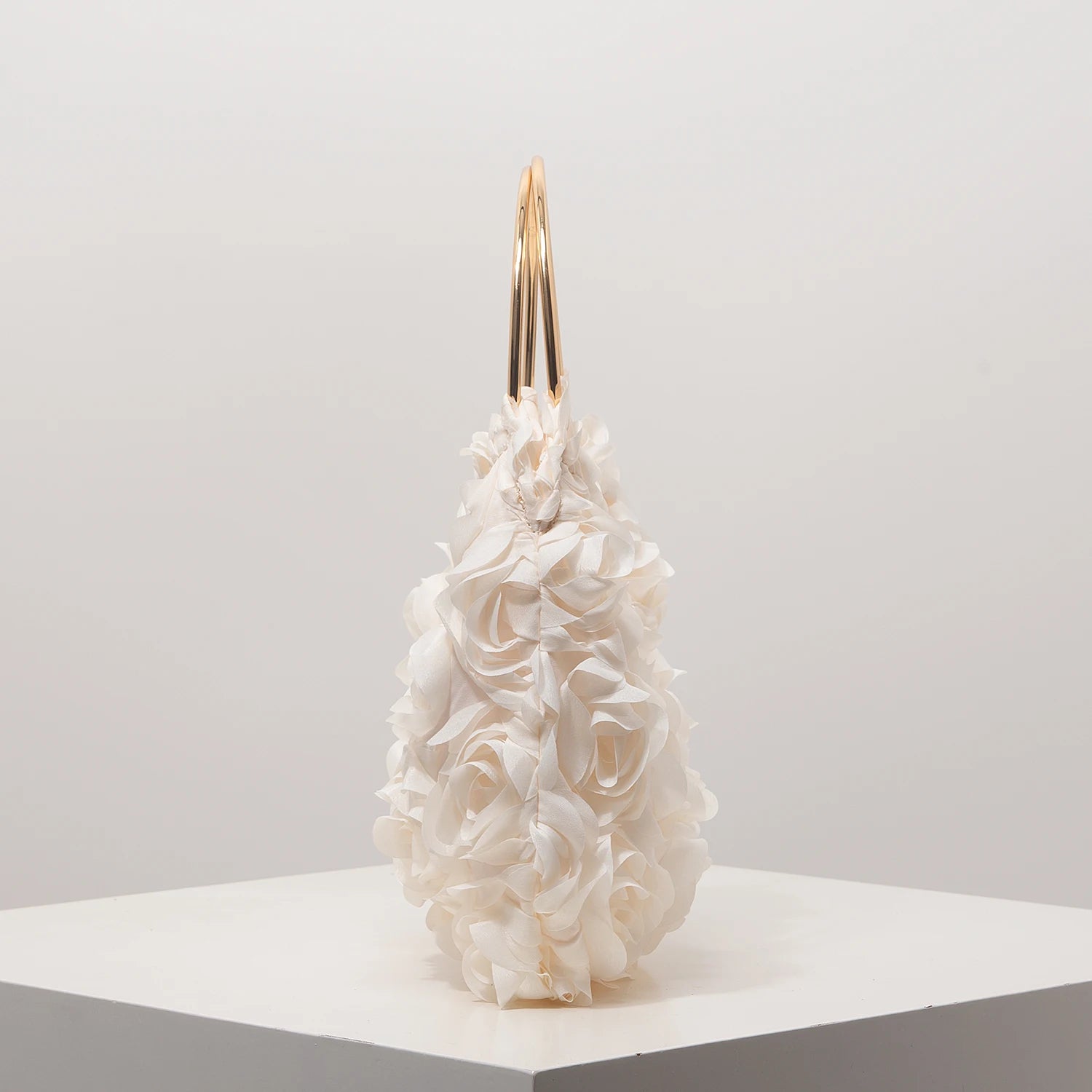 Luxury Rose Flower Tote Bags for Ladies， Prom Dresses for Women， Bag for Women Elegant， Wedding Items， Party Bag（Random Pattern）