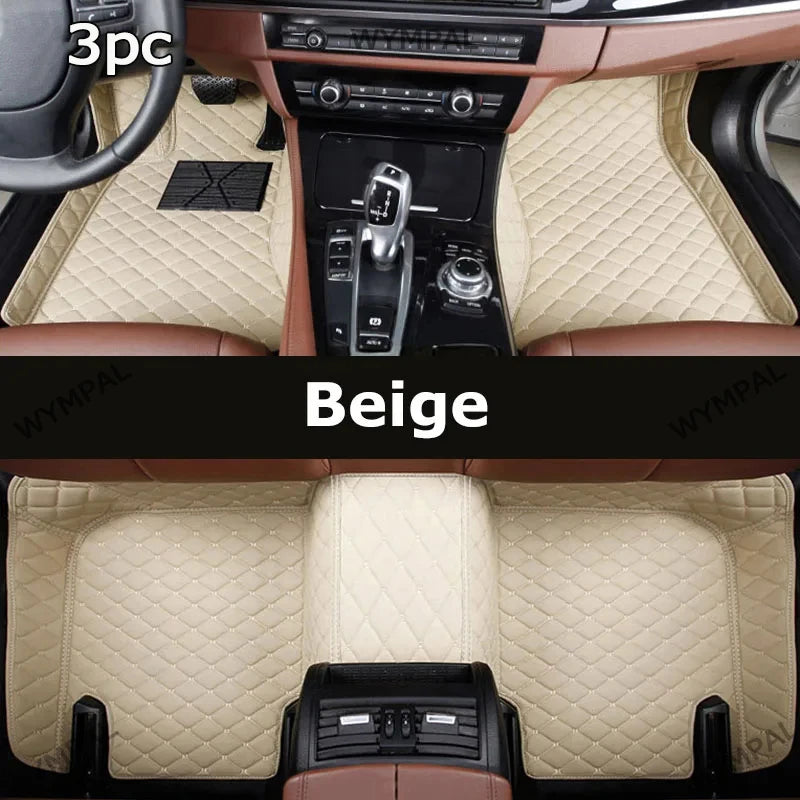 Car Floor Mats For Ford Fiesta Mk6 Mark VI Mk7 WS WT WZ 2009~2016 Anti-dirt Pads Car Carpet Non-slip Auto Rug Car Accessories
