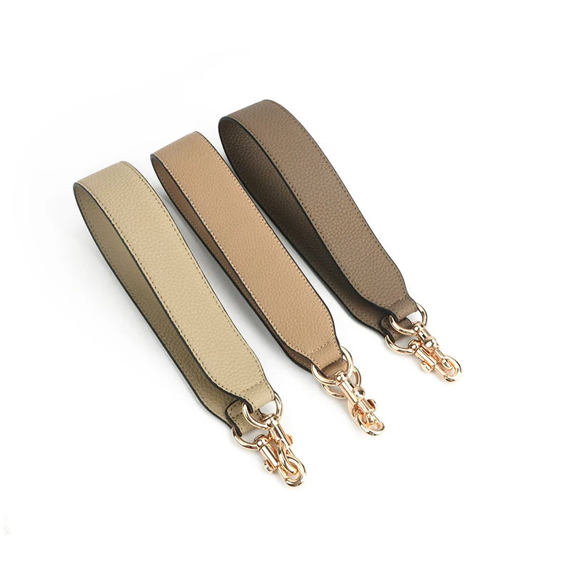 Luxury 3.8cm*58cm Leather Wide Single Shoulder Bag Strap Replacement Underarm Bag Strap Lady's Handbag Belt
