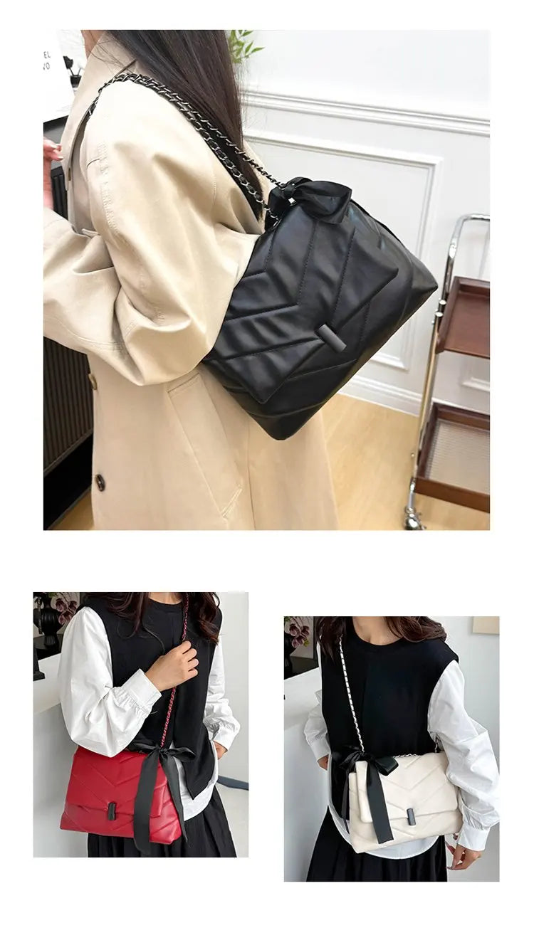 Luxury Women's Tote Bag Made Of Fine Leather Boasting Famous Designer Inspired And Casual Vintage Commuter Style