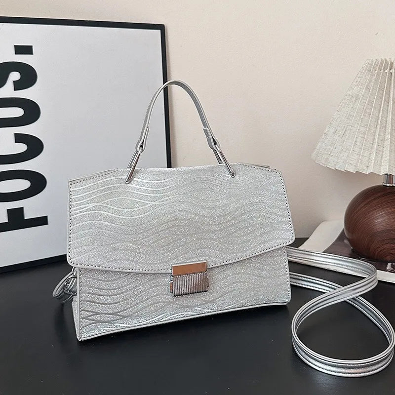 ‌2025 New Luxury Handbag - Crossbody/Shoulder Purse, Premium Leather Square Bag for Women, Stylish & Versatile Daily Accessory