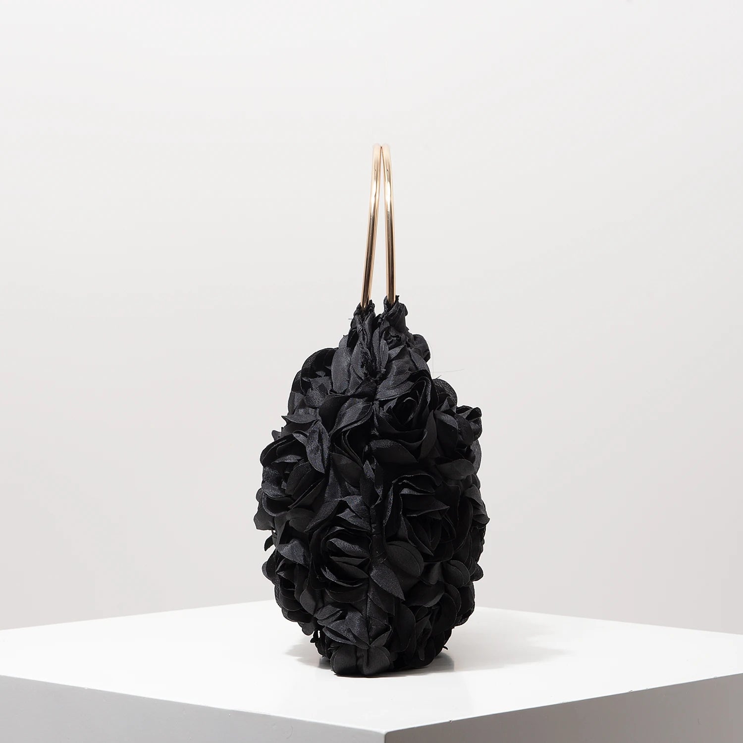 Luxury Rose Flower Tote Bags for Ladies， Prom Dresses for Women， Bag for Women Elegant， Wedding Items， Party Bag（Random Pattern）