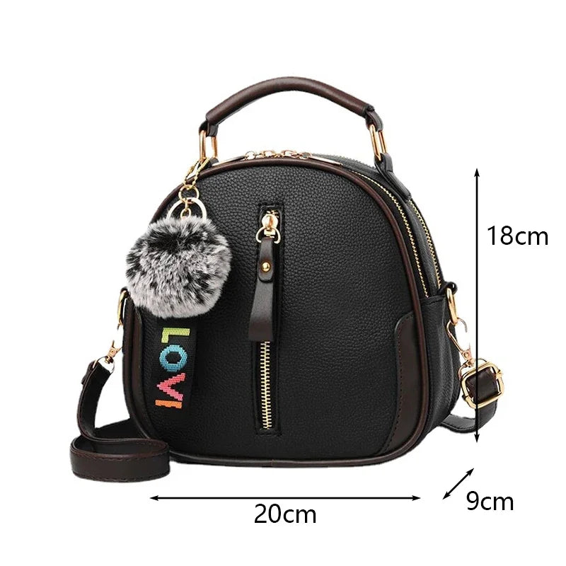 Luxury Handbags Women Bags Designer PU Leather Solid Color Messenger Bag Fashion Shoulder Crossbody Bags Girls Tassen Tote