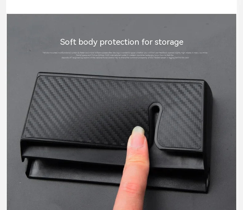 1PC Car Interior Seat Organiser Adhesive Multifunctional Holder Car Storage Organiser Mobile Phone Box Large Small Crevice Box