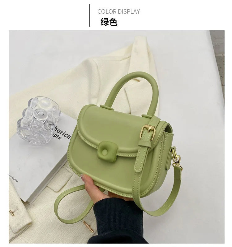 Luxury Women's Multi-functional Small Messenger Bag,high-end Texture Fashionable Square Handbag Trendy Handheld and One Shoulder