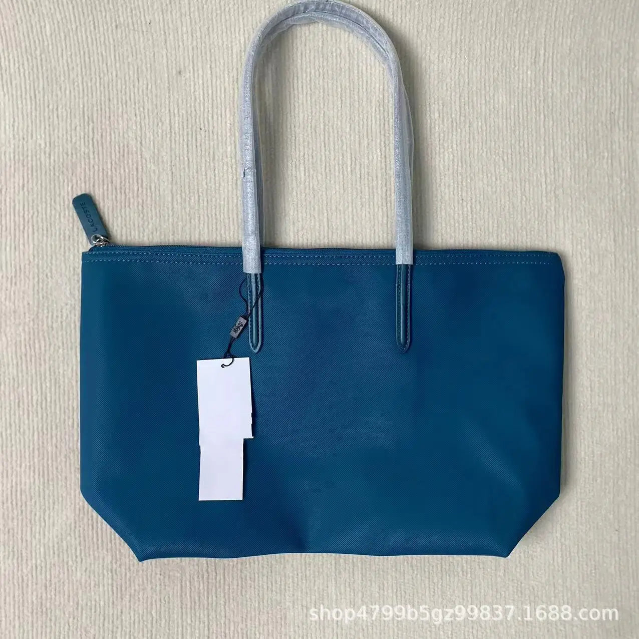 French Fashion Large Capacity Tote Bag Convenient Shoulder Bag Women Commuter Bag Pure Color Handbag Bucket Shape Daily Match