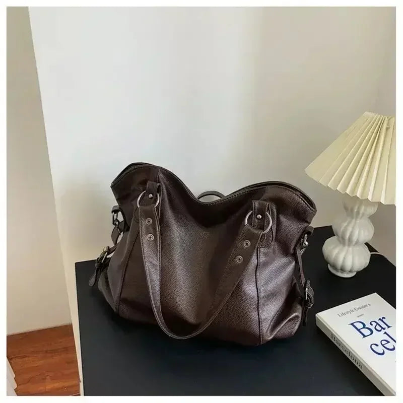 Female Hobo Handbag Large Capacity Shoulder Bags Big Stylsih Tote Bag Ladies Soft Leather Hobos Messenger Bags Women Shopper Bag
