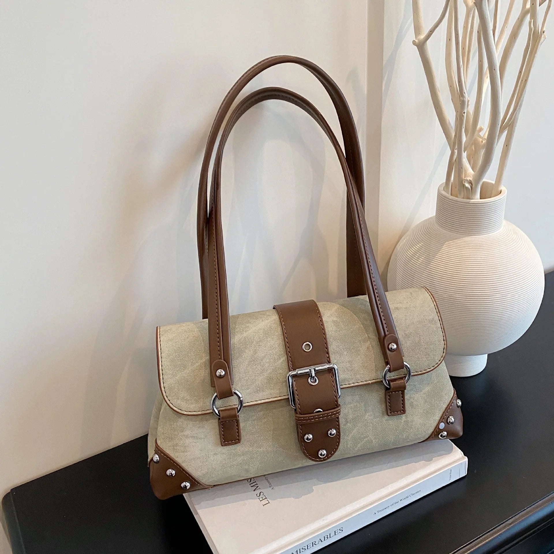 2025 Luxe Underarm Bag, Niche Shoulder Purse for Women, Fashion Commuter Tote, Chic Day-to-Night Bag, Versatile Sling Bag