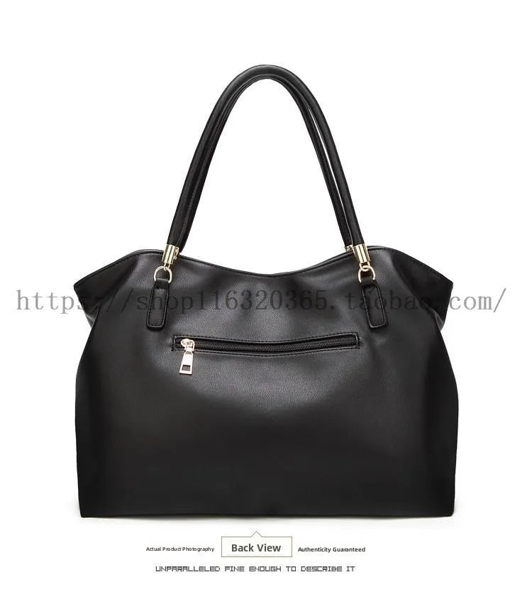 Faionable Casual Tote Bag Big oulder Bags for Women Modern Neutral Sle with Zipper Closure PU Leather Dumpling ape