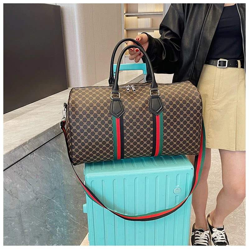 Luxury Travel Women's Bag Duffle Totes Gym Sports Fitness Business Large Capacity Casual Luggage Handbag Outdoor Weekend Bag