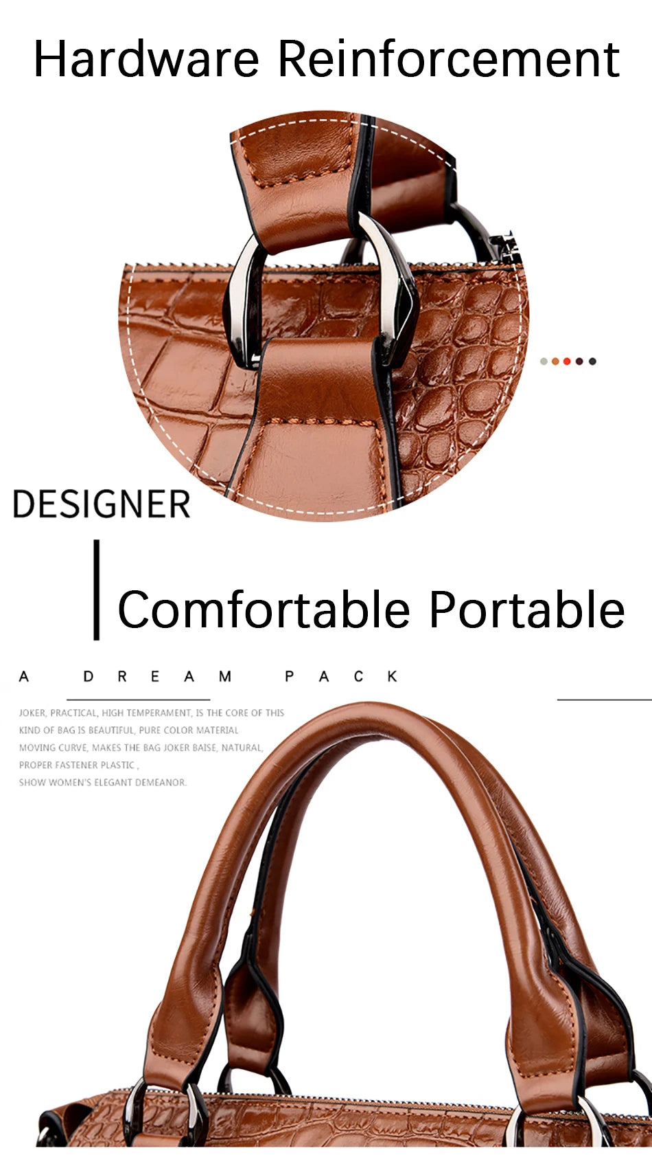 Luxury Designer Handbag Brand High Quality Soft Leather Shoulder Crossbody Bag for Women Bag Large Capacity Leisure Handbag 2024