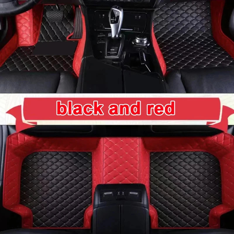 Car Floor Mats For Ford Fiesta Mk6 Mark VI Mk7 WS WT WZ 2009~2016 Anti-dirt Pads Car Carpet Non-slip Auto Rug Car Accessories