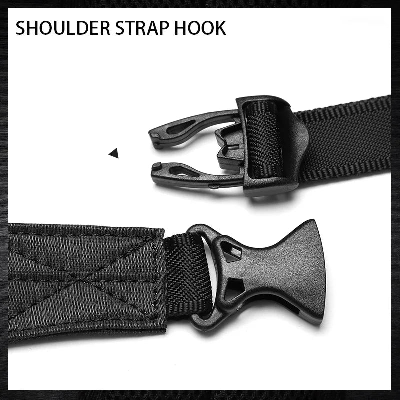 Multifunction Sling Bag Chest Bags for Men Fashion Casual Shoulder Anti Theft Male Single Shoulder Durable Mini Travel Pouch