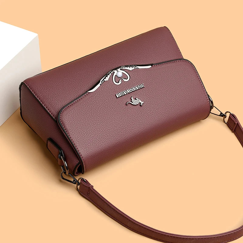 Luxury Designer Women Shoulder Bag New High quality PU Leather Women Crossbody Square Bag Fashion Trend Messenger Bags wallet