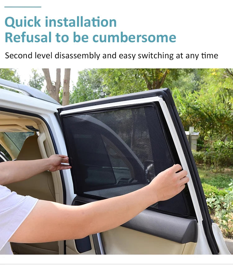Magnetic Sunshade for Honda e:NS1 e:NP1 e:Ny1 2022~2024 Windshield Anti-UV Mat Frame Curtain Window Skylight Cover Accessories