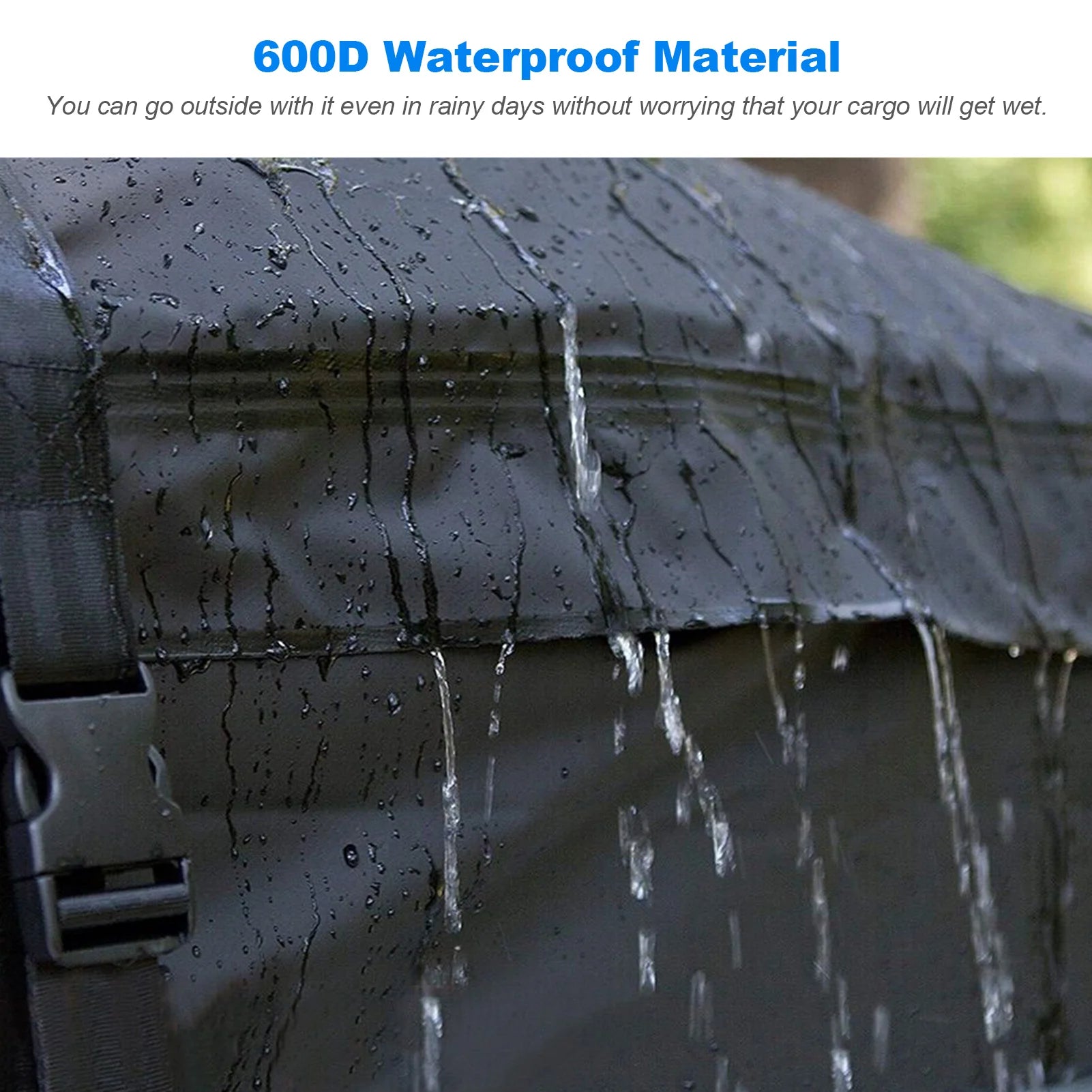 Universal Car Roof Cargo Bag for Vehicles with or without Roof Rack Crossbars Cargo Carrier Storage Bag 20 Cubic Feet Foldable