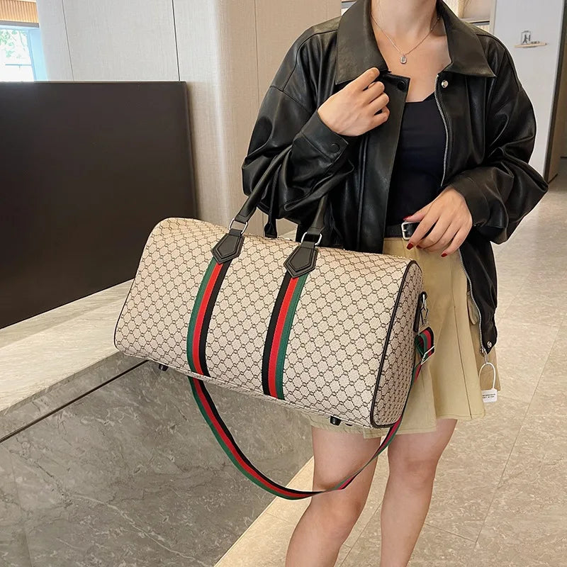 Luxury Travel Women's Bag Duffle Totes Gym Sports Fitness Business Large Capacity Casual Luggage Handbag Outdoor Weekend Bag