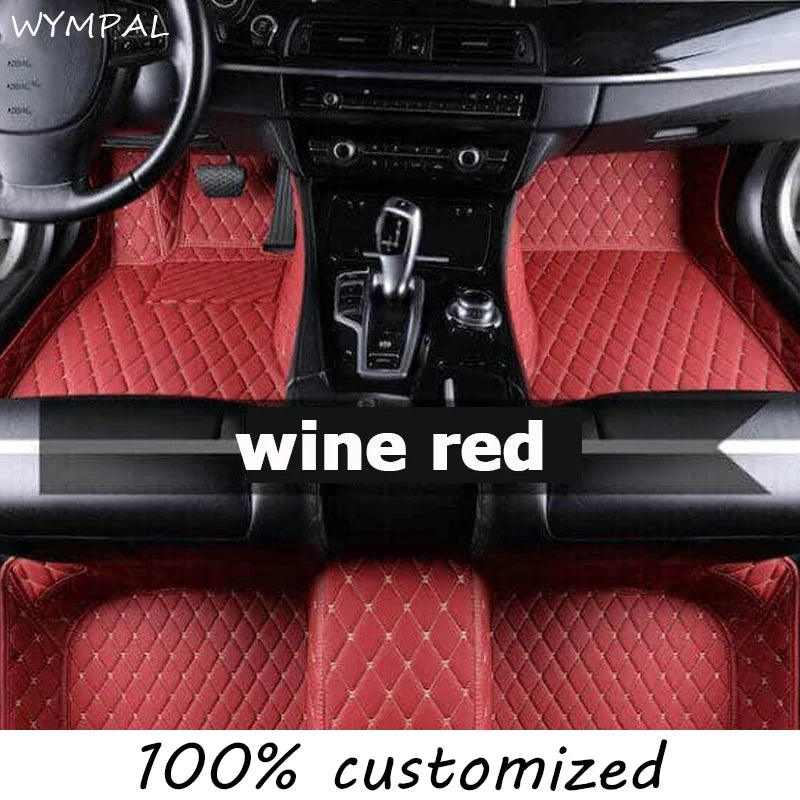 Custom Car Floor Mat for Audi A6 C7 Sedan sportback Allroad Avant 2007 2008 2009 2010 2012 2013 2014 2015 2016 2017 2018 styling