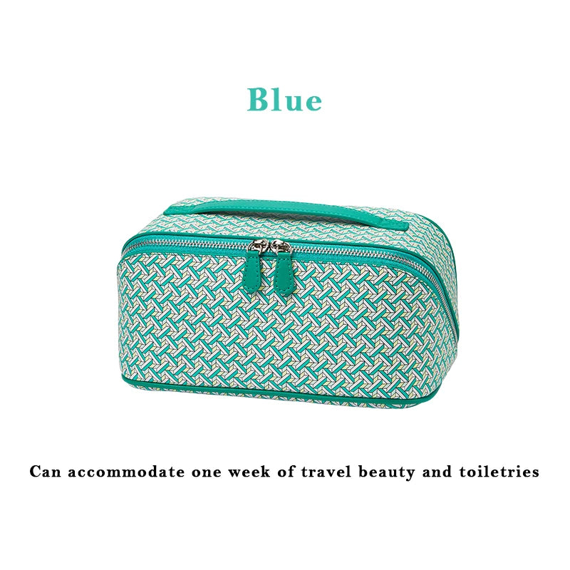 Makeup bag for women 2025 new high-end light luxury high-end large capacity portable travel storage bag bag accessories