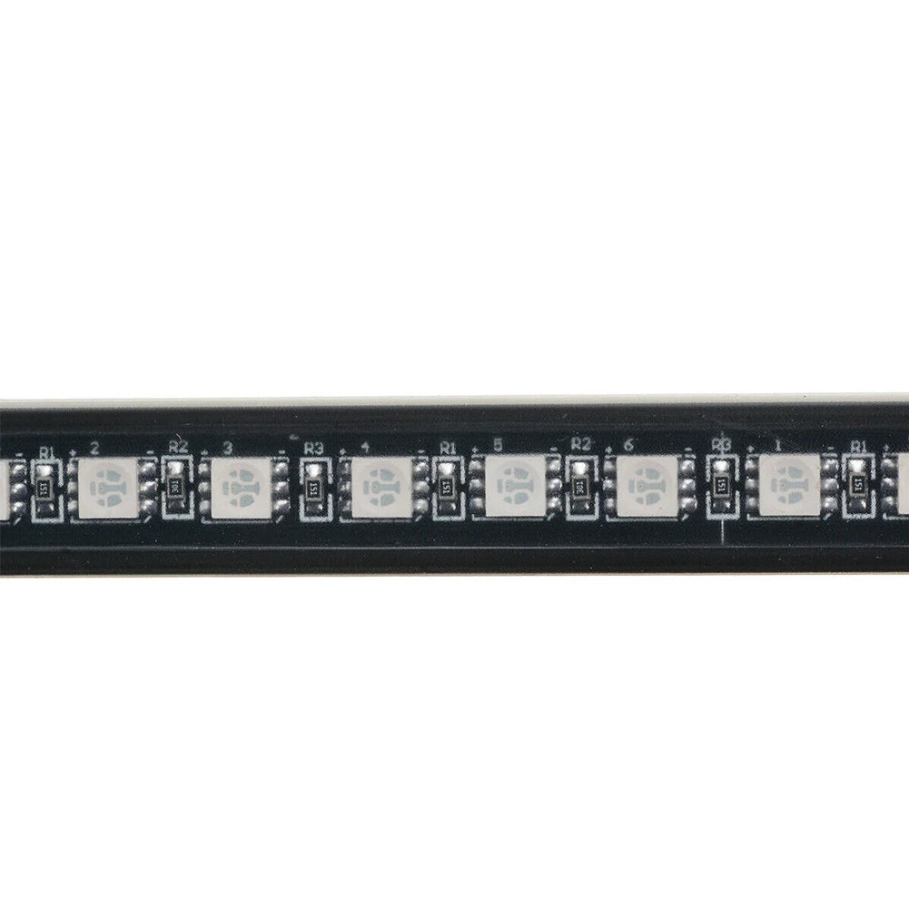 LED Light Strip for Car, Car Products, RGB Knight Rider, SUV Scanner, Flash Rhythm Recognition, Light Strip, DC 12V, 48, 22in