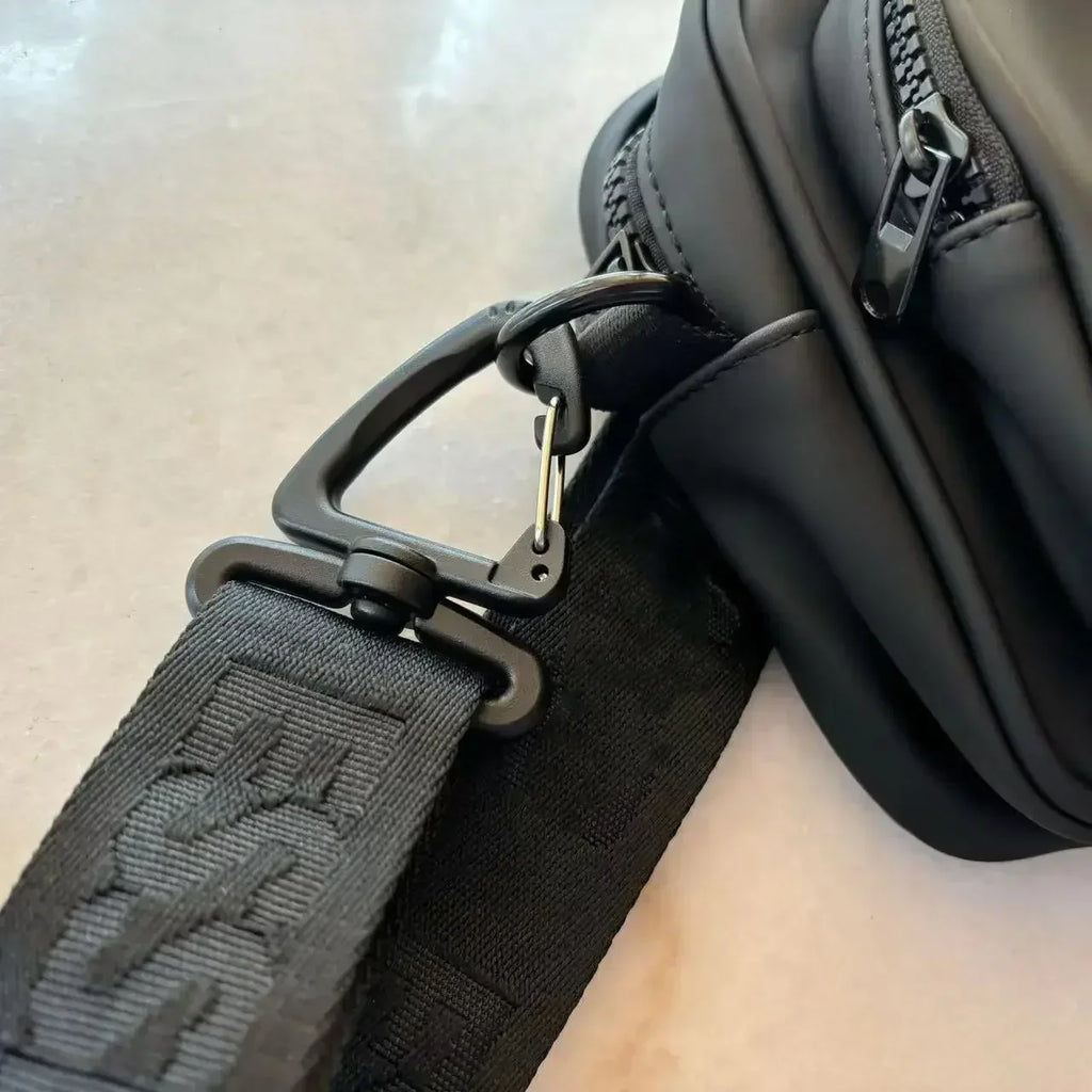 Luxury Design 3D Letters Crossbody Messenger Small Bag Unisex Belt Bag Versatile Travel Waterproof Purse Zipper Shoulder Bag