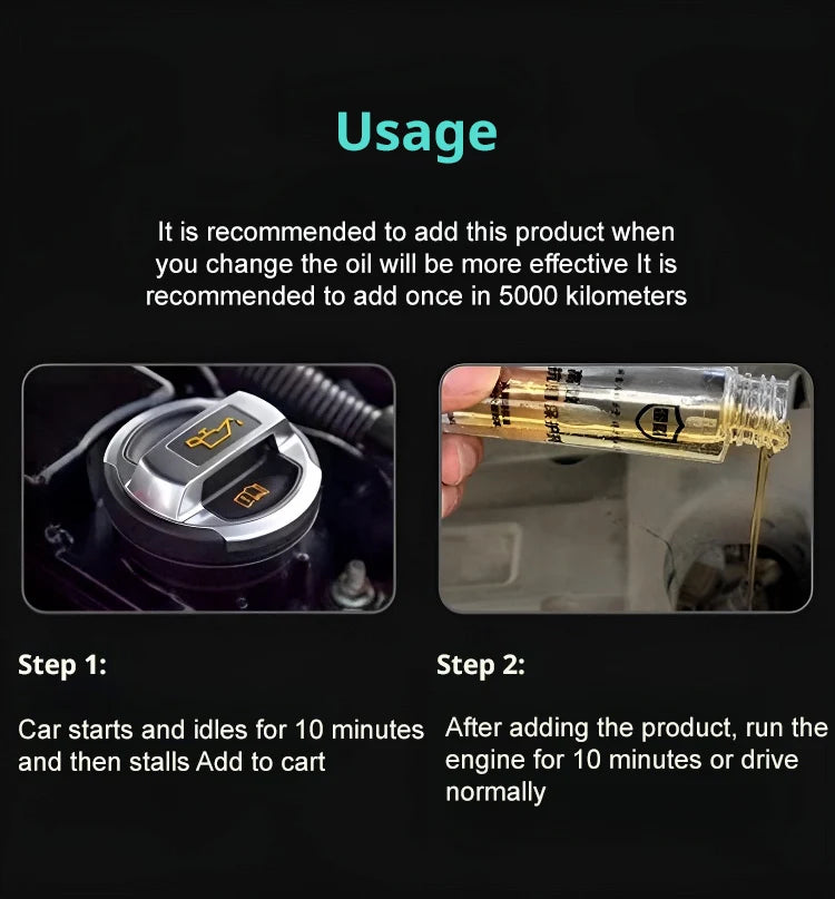 High-Efficiency Engine Anti-Wear Agent - Motor Oil Additive for Reducing Friction & Enhancing Engine Life