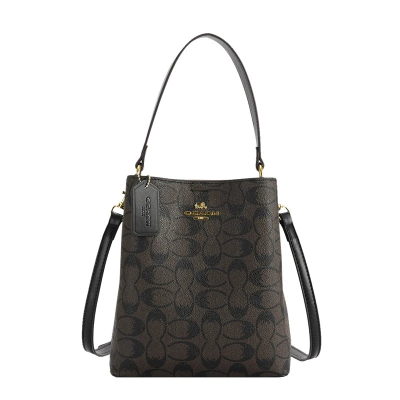 Stylish Clutch Mini Bag Casual Simple Vintage Fashionable For Women With Letter Logo And Leather Luxury