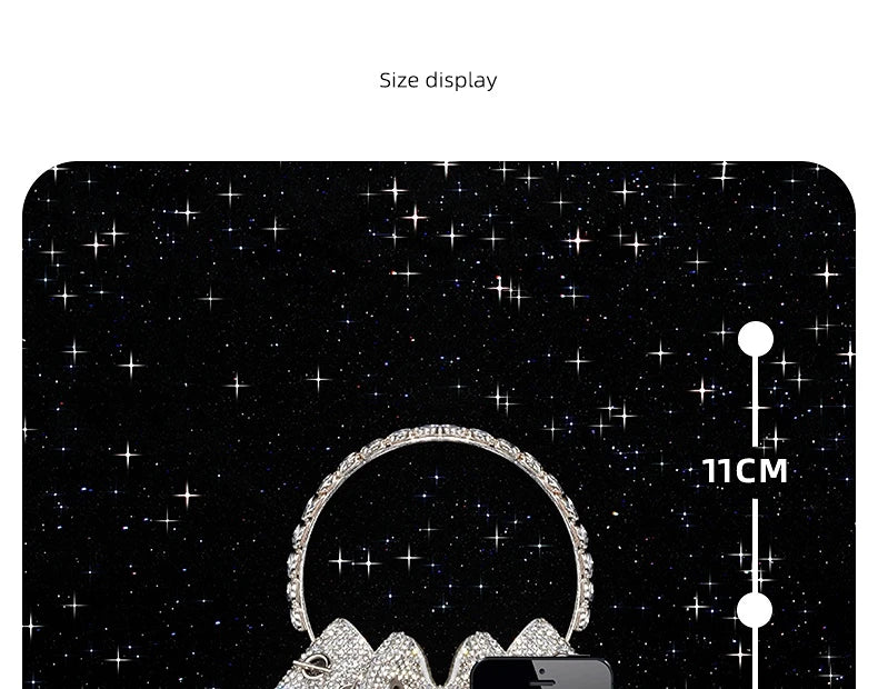 Luxury Bag  Diamond Evening Bag  Silver Designer Bag  Handbags  Pearl Bag  Hand Bags  Luxury Handbags