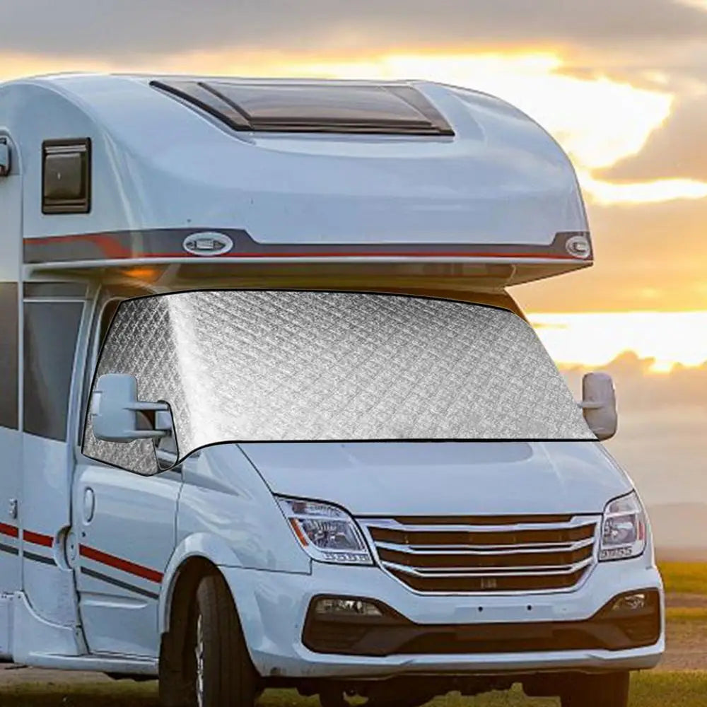 Magnetic Windshield Snow Cover Waterproof UV-Proof Sun Shade Protective Windscreen Cover Dustproof Frost Guard For SUVs RV Car